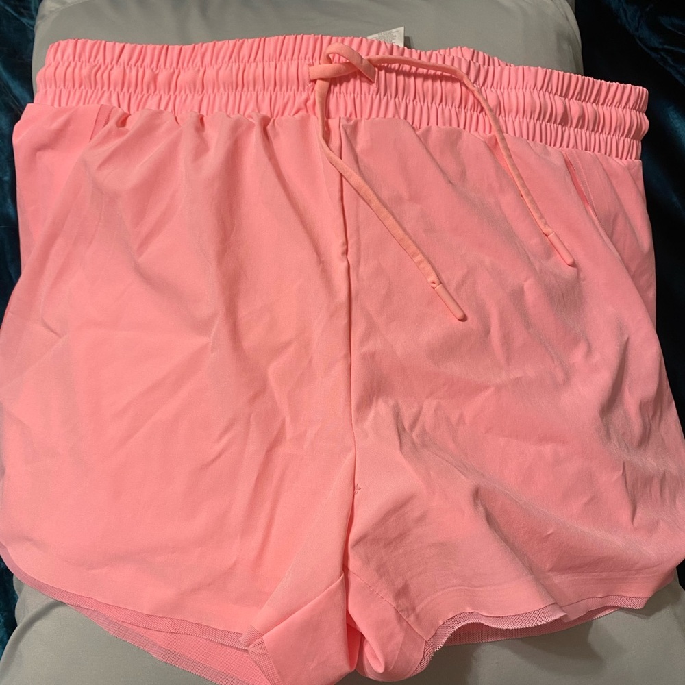 Zyia Pink Flow Shorts Size XL